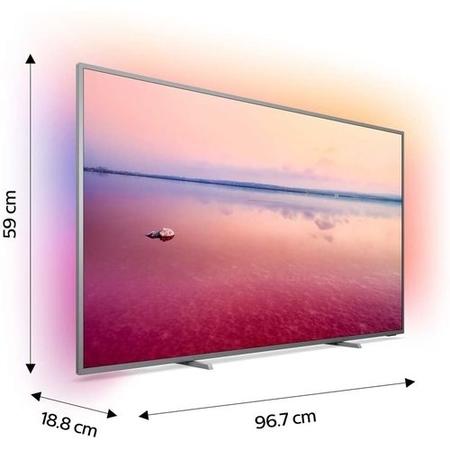 Refurbished Philips Ambilight 43" 4K Ultra HD with HDR10+ LED Freeview Play Smart TV