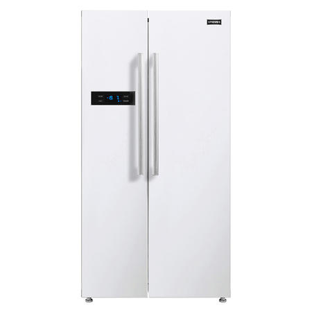 GRADE A2 - Stoves SXS909 Frost Free Side-by-side American Fridge Freezer - White