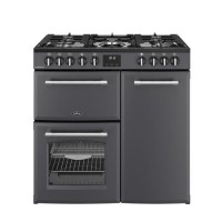 Refurbished Belling Farmhouse 90cm Dual Fuel Range Cooker - Anthracite