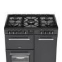 Refurbished Belling Farmhouse 90cm Dual Fuel Range Cooker - Anthracite