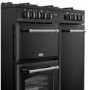 GRADE A1 - Belling Farmhouse 90cm Dual Fuel Range Cooker - Black