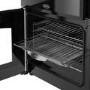 GRADE A1 - Belling Farmhouse 90cm Dual Fuel Range Cooker - Black