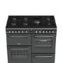 Refurbished Stoves Richmond 100cm Dual Fuel Range Cooker - Anthracite