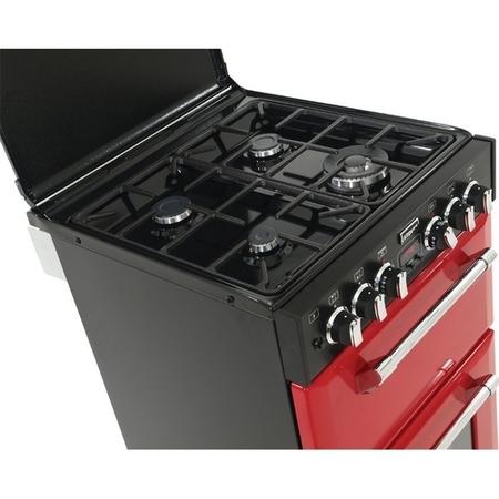 Refurbished Stoves Richmond 550DFW Mini Range 55cm Dual Fuel Cooker Hot Jalapeno