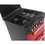 Refurbished Stoves Richmond 550DFW Mini Range 55cm Dual Fuel Cooker Hot Jalapeno
