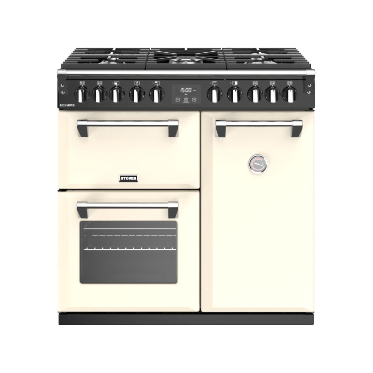 Stoves Richmond S900DF 90cm Dual Fuel Range Cooker - Cream