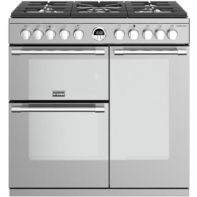 stoves sterling 600e electric cooker stainless steel