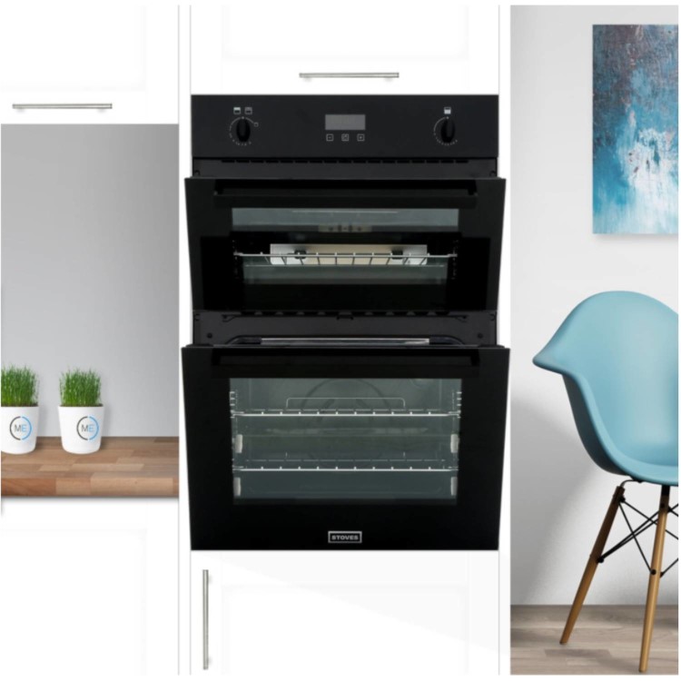 Refurbished Stoves BI900G Double Built In Gas Oven