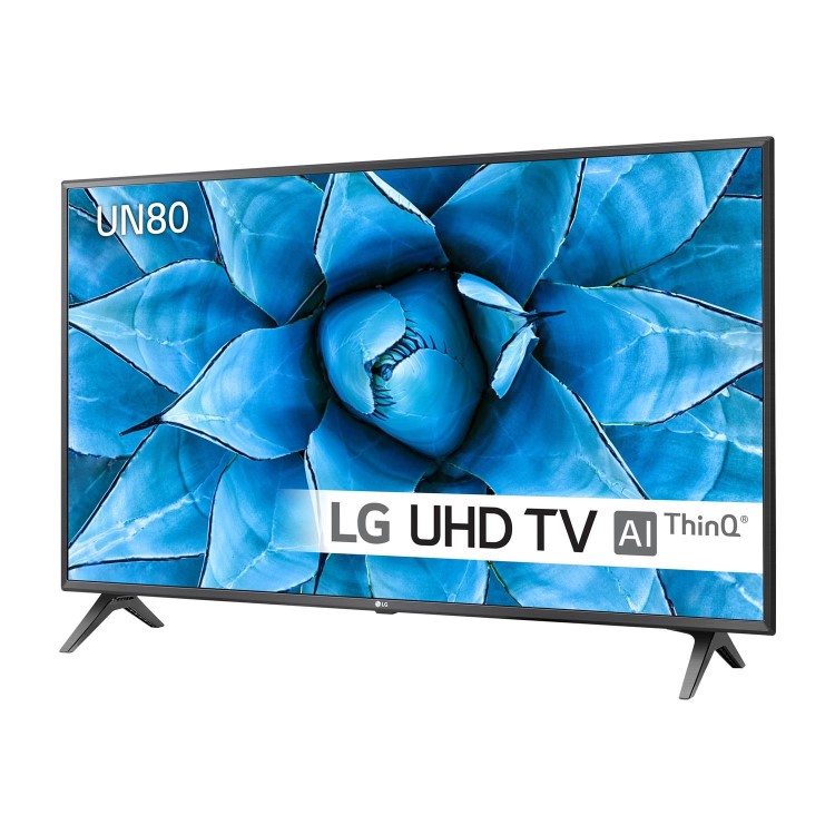 Refurbished LG UN80 50" 4K Ultra HD with HDR10 LED Freesat HD Smart TV without Stand