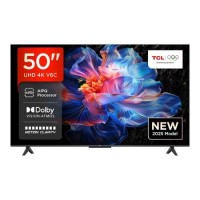 Refurbished TCL 50V6C-UK 50-Inch 4K HDR Smart TV Dolby Vision HDR10+ Google TV & Dolby Atmos