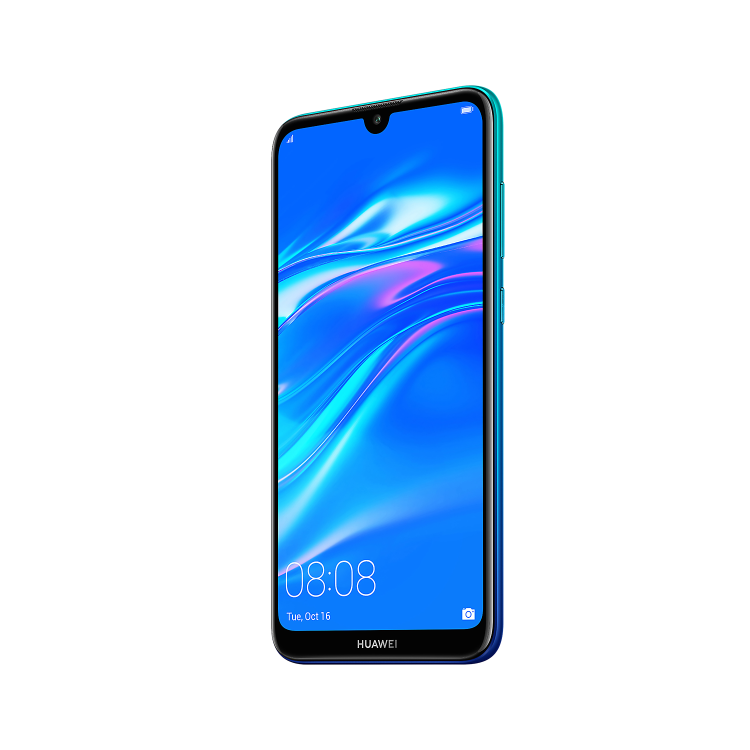 Grade A Huawei Y7 2019 Blue 6.26" 32GB 4G Unlocked & SIM Free