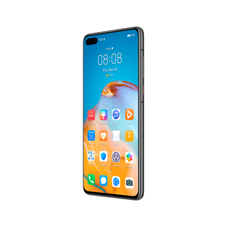 Refurbished Huawei P40 5G Black 6.1" 128GB 5G Dual SIM Unlocked & SIM Free Smartphone