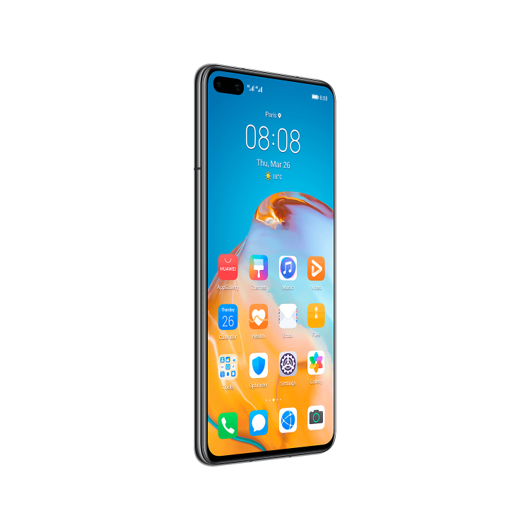 Refurbished Huawei P40 5G Black 6.1" 128GB 5G Dual SIM Unlocked & SIM Free Smartphone