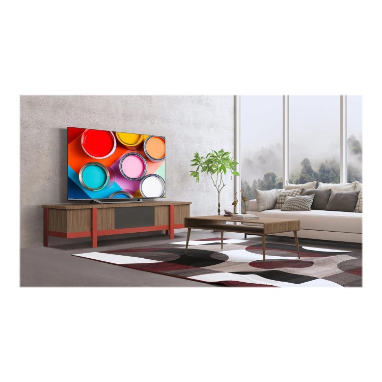 Refurbished Hisense 55" 4K Ultra HD with HDR10 QLED Freeview Play Smart TV