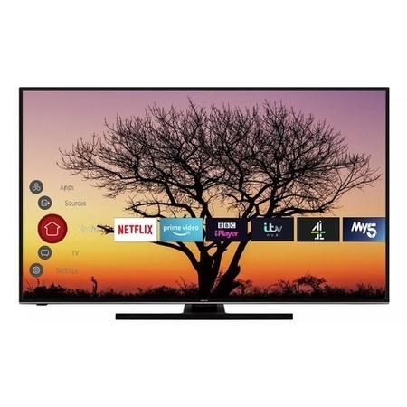 Refurbished Hitachi 55" 4K Ultra HD with HDR10+ LED Freeview Smart TV without Stand