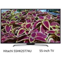 Refurbished Hitachi 55" 4K Ultra HD with HDR LED Freeview Smart TV