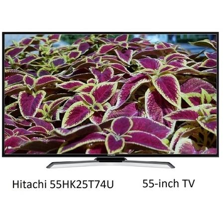 Refurbished Hitachi 55" 4K Ultra HD with HDR LED Freeview Smart TV