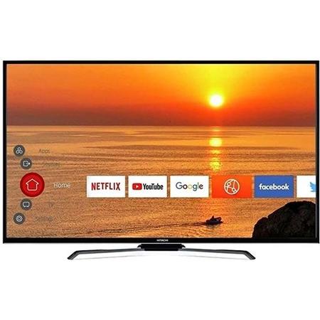 Refurbished Hitachi 55" 4K Ultra HD with HDR LED Freeview Smart TV