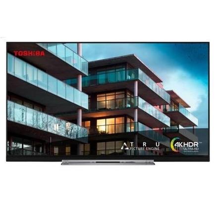 Refurbished Toshiba 55" 4K Ultra HD with HDR10 LED Freeview Play Smart TV without Stand