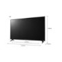 Refurbished LG 55" 4K Ultra HD with HDR10 LED Freeview Play Smart TV