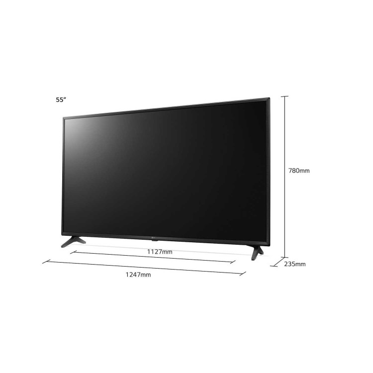 Refurbished LG 55" 4K Ultra HD with HDR10 LED Freeview Play Smart TV