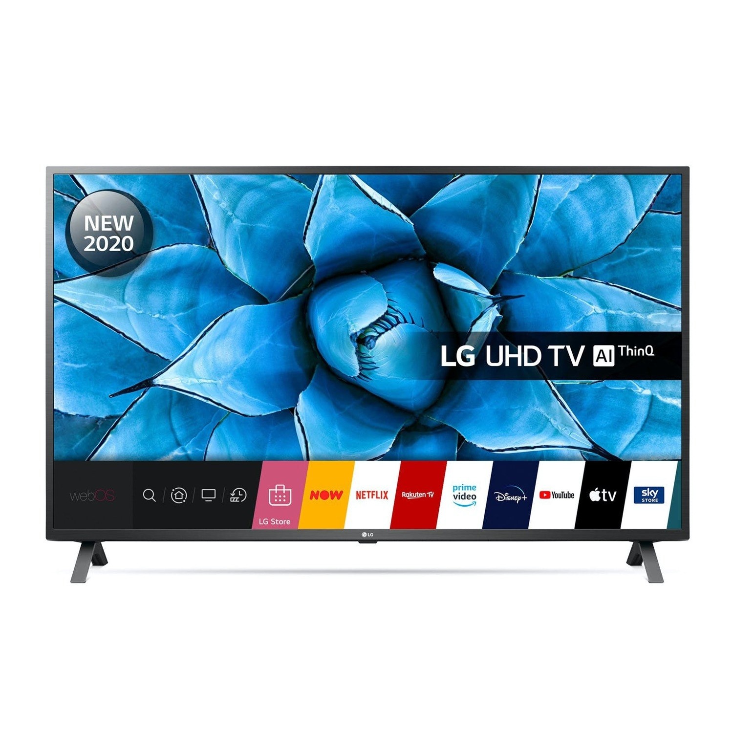 Refurbished LG 55 4K Ultra HD with HDR LED Freeview HD Smart TV