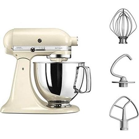 Refurbished KitchenAid 4.8L Artisan Stand Mixer Cafe Latte