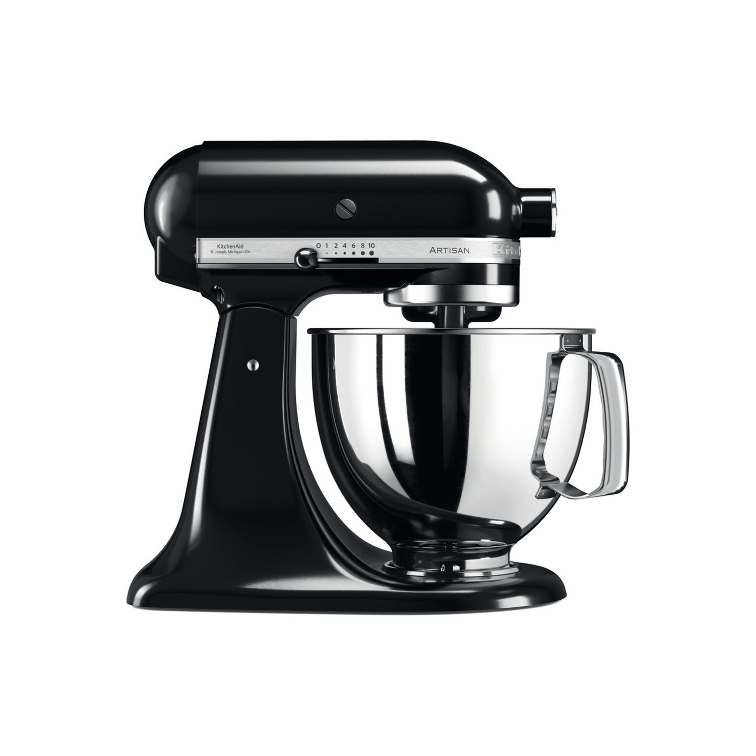 KitchenAid Artisan Stand Mixer with 4.8L Bowl in Onyx Black