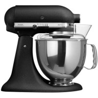 Refurbished KitchenAid Artisan Stand Mixer with 4.8L Bowl in Cast Iron Black