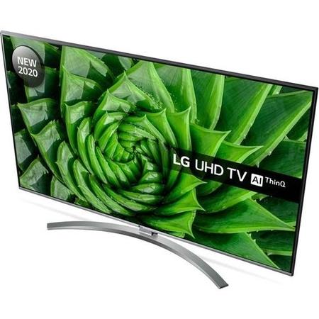 GRADE A3 - LG 65UN81006LB LED HDR 4K Ultra HD Smart TV 65 inch with Freeview HD/Freesat HD Light Grey Pearl