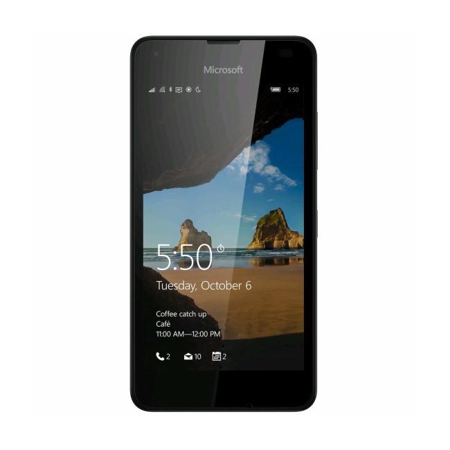 Grade A Microsoft Lumia 550 Black 4.7" 8GB 4G Unlocked & SIM Free