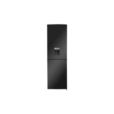 Refurbished Hoover HFF195BWK Freestanding 278 Litre 50/50 Fridge Freezer with Water Dispenser Black