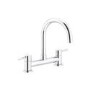 Refurbished Abode Contemporary Deck Mixer Tap - Chrome