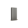 Refurbished Eco Eleganza Anthracite Horizontal Flat Designer Aluminium Radiator 600x300mm Double Panel 1223 BTU