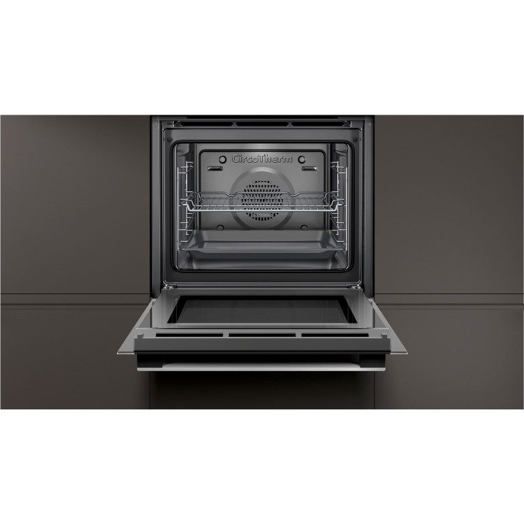 GRADE A2 - Neff B5AVM7HH0B built-in/under single oven Electric Built-in  in Stainless steel