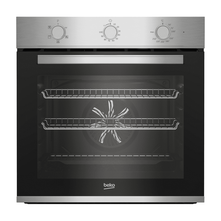 Refurbished Beko BBIF22100X 60cm Single Built In Electric Oven Stainless Steel