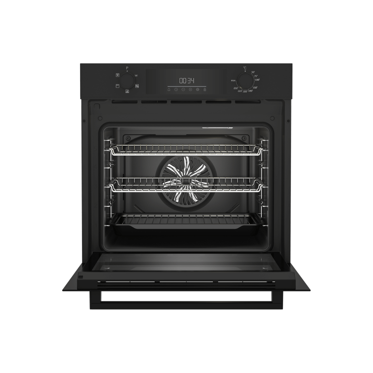 Refurbished Beko BBIF22300B 60cm Single Built In Electric Oven Black