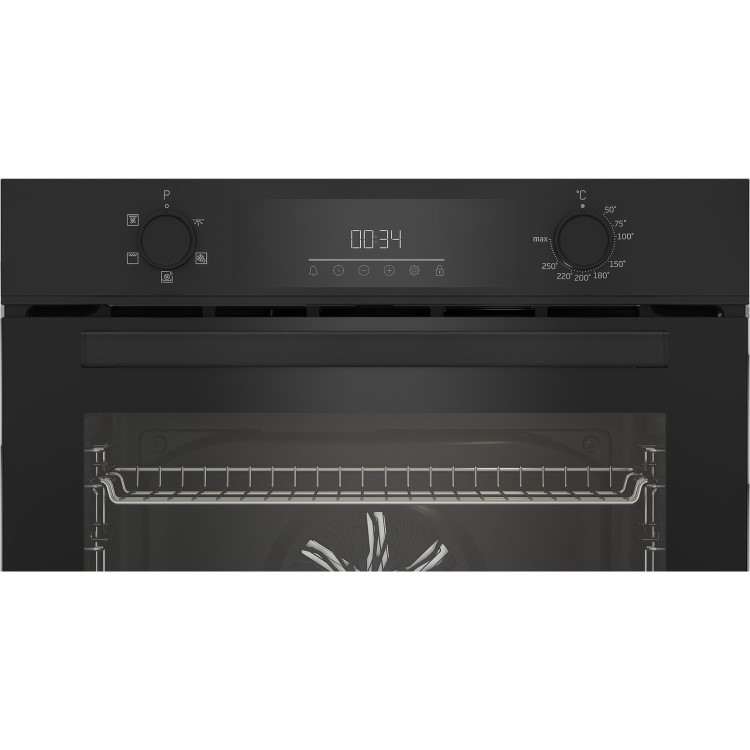 Refurbished Beko BBIF22300B 60cm Single Built In Electric Oven Black