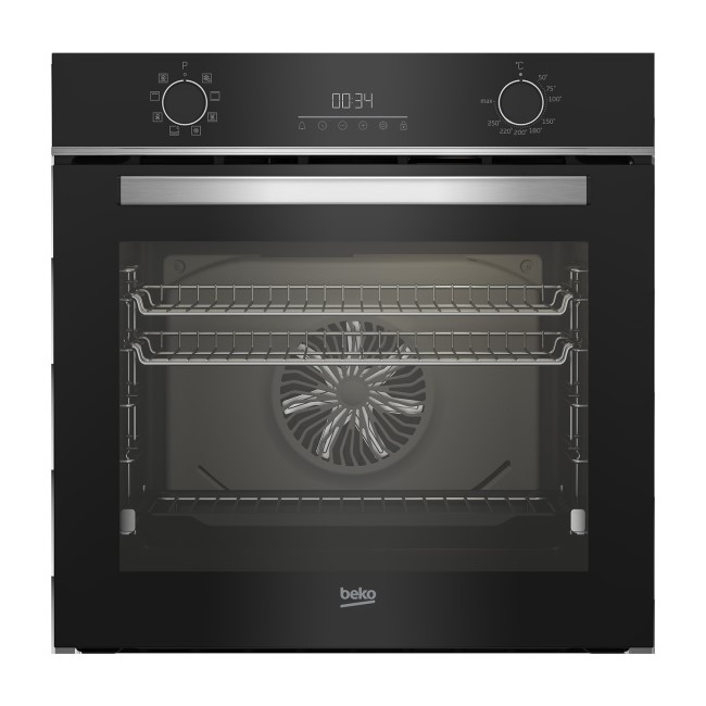Refurbished Beko 72L AeroPerfect Electric Single Oven with Catalytic Cleaning - Black