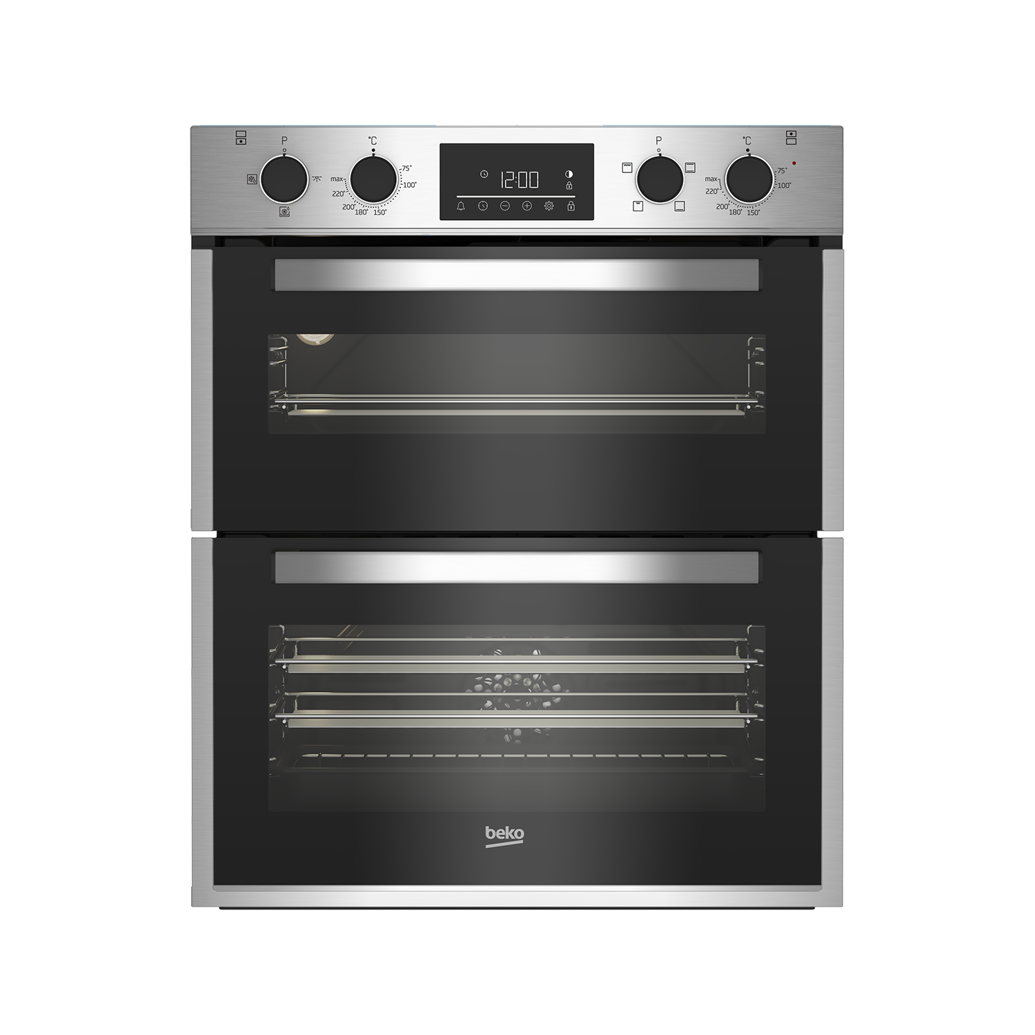 Beko BBTF26300X Electric Double Oven - Stainless Steel