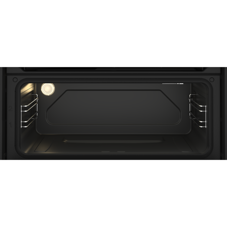 Beko Built Under Electric Double Oven - Stainless Steel