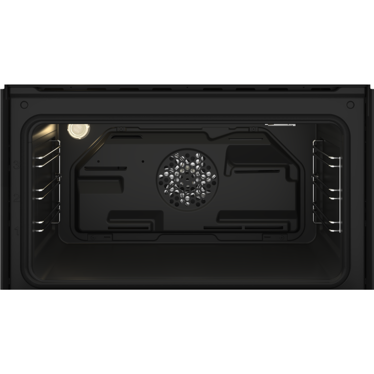 Beko Built Under Electric Double Oven - Stainless Steel