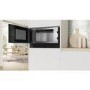 Refurbished Bosch Series 8 BFL7221B1B Built In 21L 900W Microwave Black