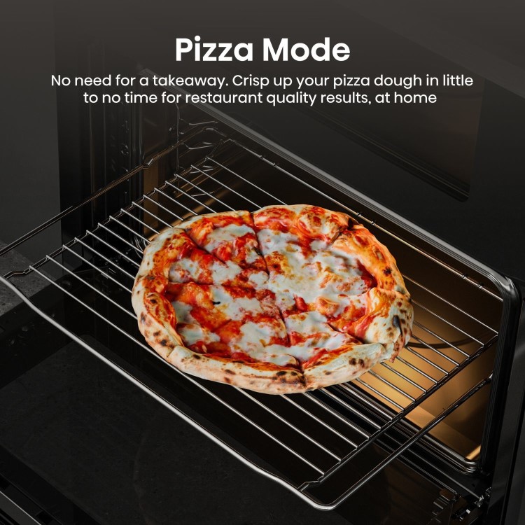 Hisense Hi6 BUD714221AX Built-Under Electric Double Oven - Stainless Steel