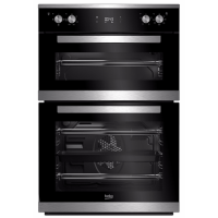 Refurbished Beko Pro BXDF25300X 90cm Double Built In Electric Oven