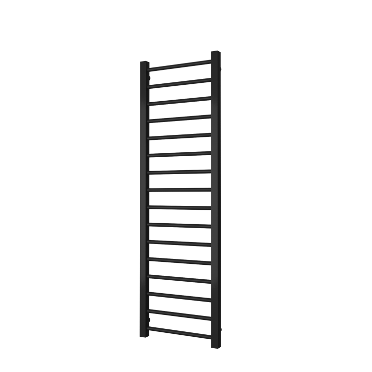 GRADE A1 - 1600mm x 500mm Matt Black Towel Rail - Sonoran