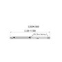 Chrome 1200mm Sliding Shower Door 6mm Glass - Carina