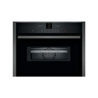 Refurbished Neff N70 C17MR02G0B 60cm Single Built In Electric Oven with Microwave