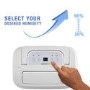 GRADE A2 - electriQ 10 Litre Dehumidifier with Humidistat and Odour Filter for Damp Mould Drying Clothes