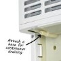 GRADE A2 - electriQ 10 Litre Dehumidifier with Humidistat and Odour Filter for Damp Mould Drying Clothes